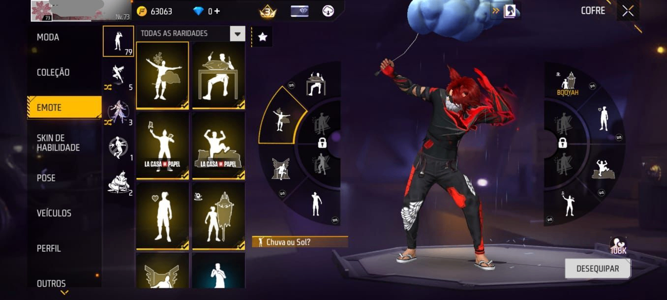 Conta Free Fire - 2 Anjos GEMADA