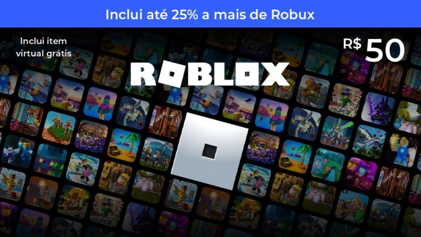 Roblox - Gift Card Digital R$50