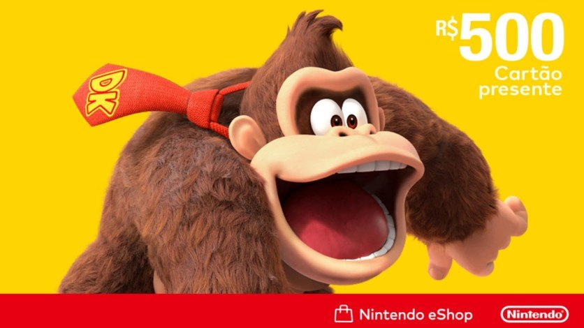 Nintendo - Gift Card Digital 500 Reais