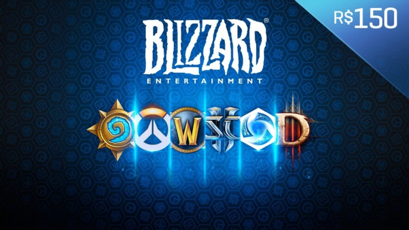 Blizzard - Saldo Gift Card Digital 150 Reais