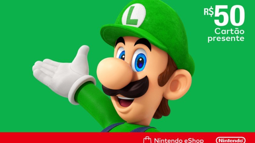 Nintendo - Gift Card Digital 50 Reais