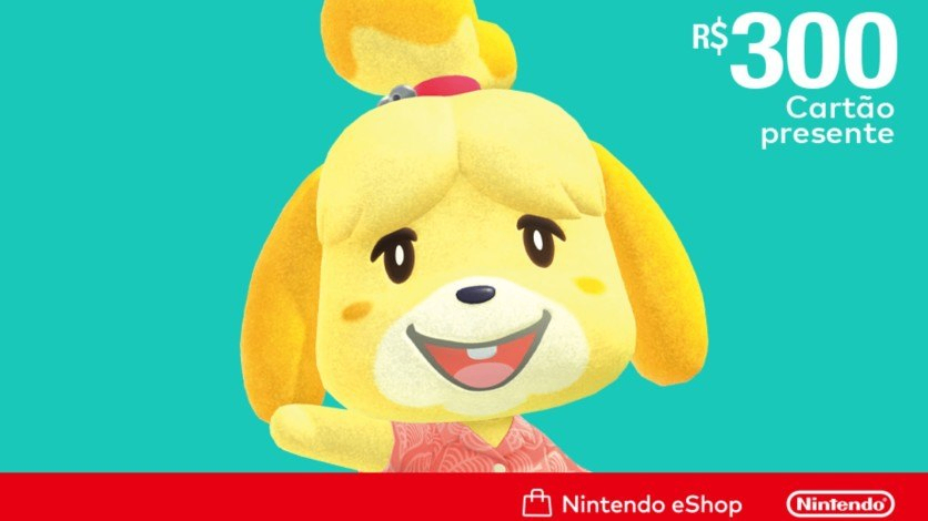 Nintendo - Gift Card Digital 300 Reais
